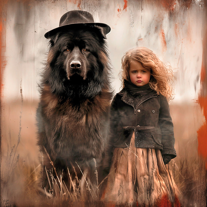 Guardian Dogs Modern and Contemporary Dog Wall Art Collection – Michael ...